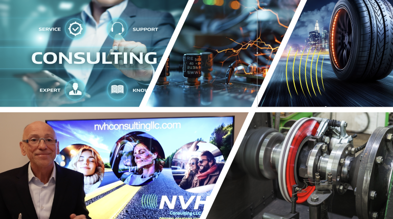 NVH Consulting LLC, Specialized Noise, Vibration, and Harshness (NVH) Engineering Services for Automotive, Aerospace, and Consumer Electronics